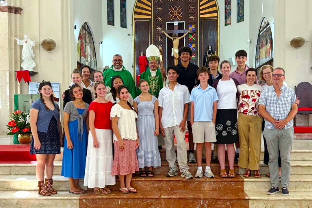 Immaculate Conception group on service trip
