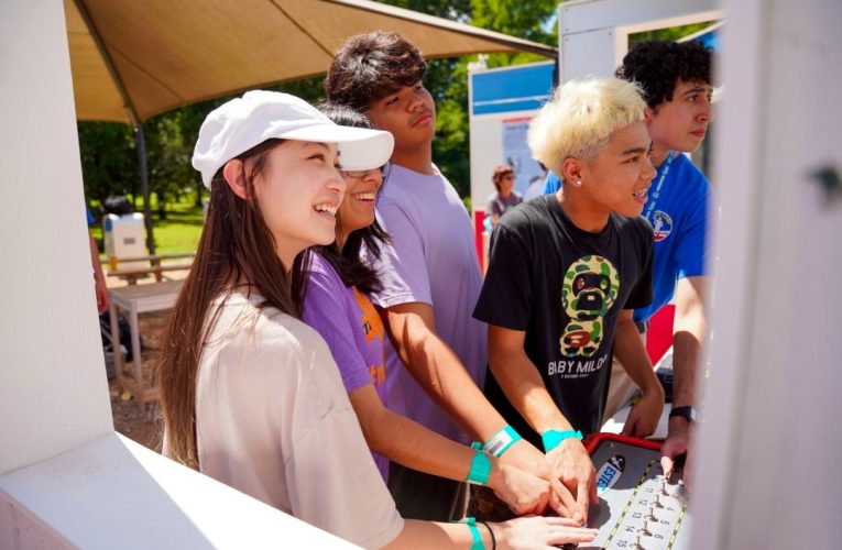 SFPC - SFIC scholarship recipients participate in Space Camp activities