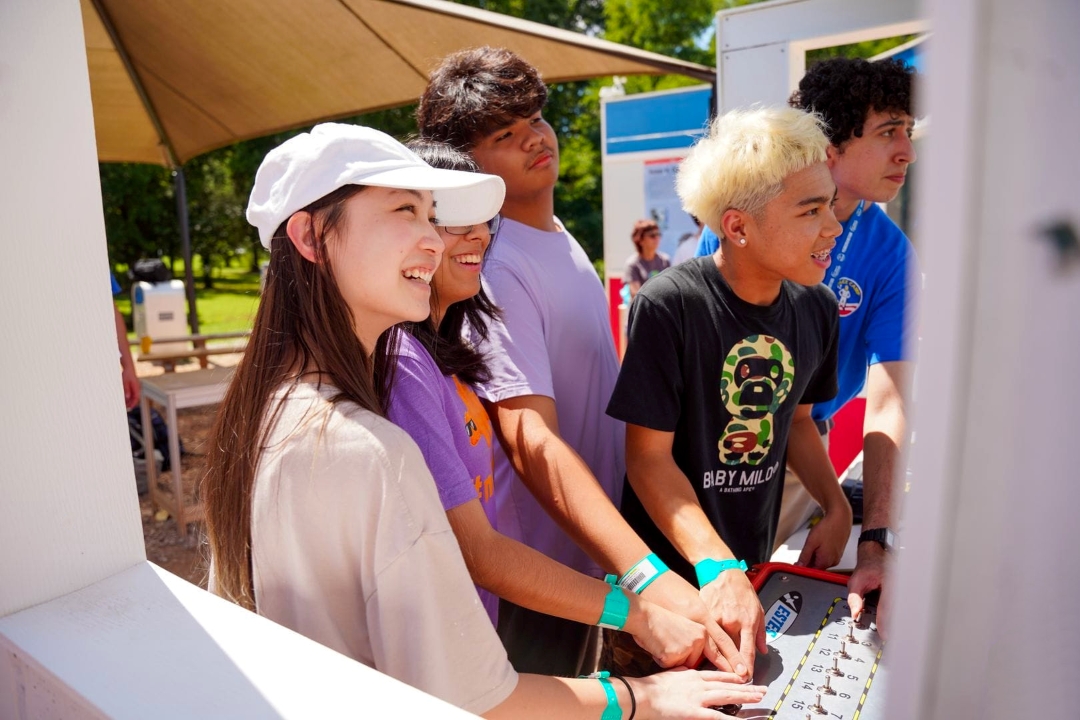 SFPC - SFIC scholarship recipients participate in Space Camp activities