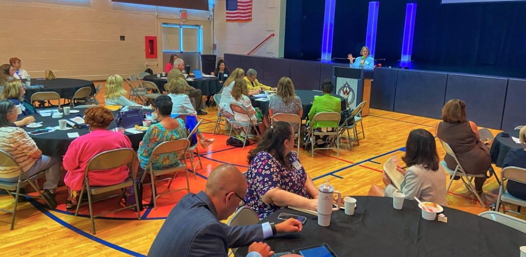 SLC26 - Barbara Dolan addresses school leaders