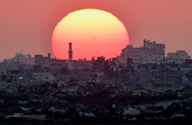 Sunset over Gaza August 2026