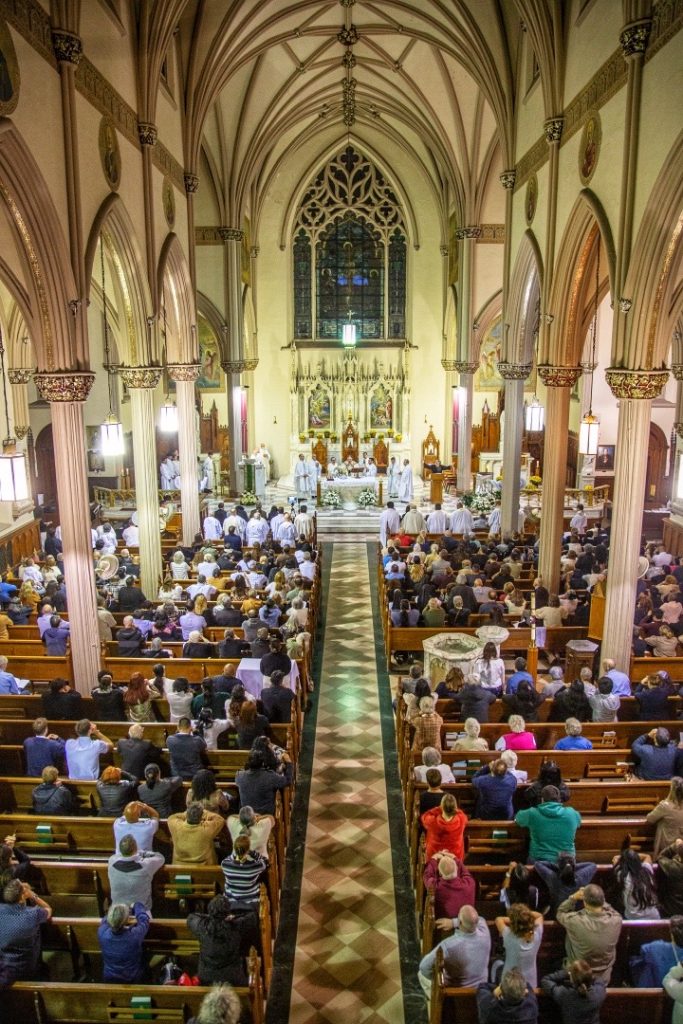 FGMM - Congregation and altar from loft CC