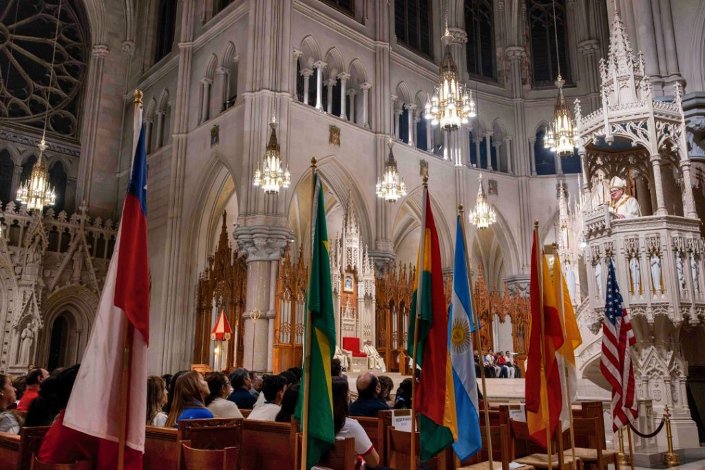HMM26 - Cardinal Tobin homily w flags