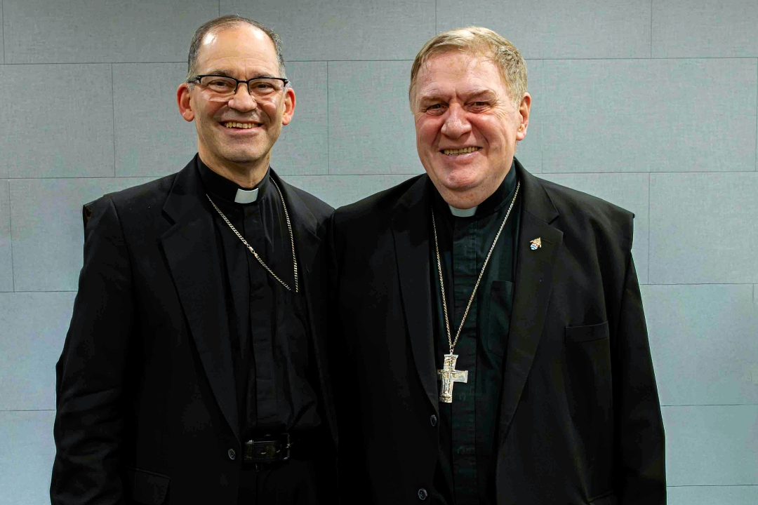 MHBS - Bishop Saporito and Cardinal Tobin