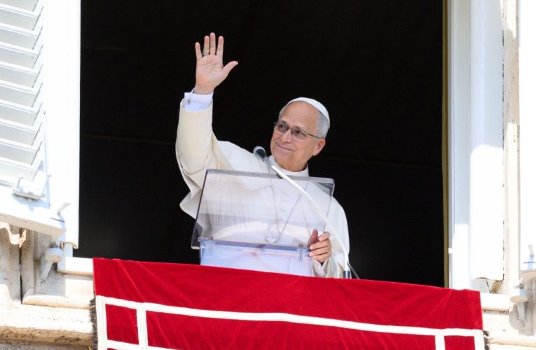 Pope Leo Angelus Oct 4 2026 - Pope on balcony