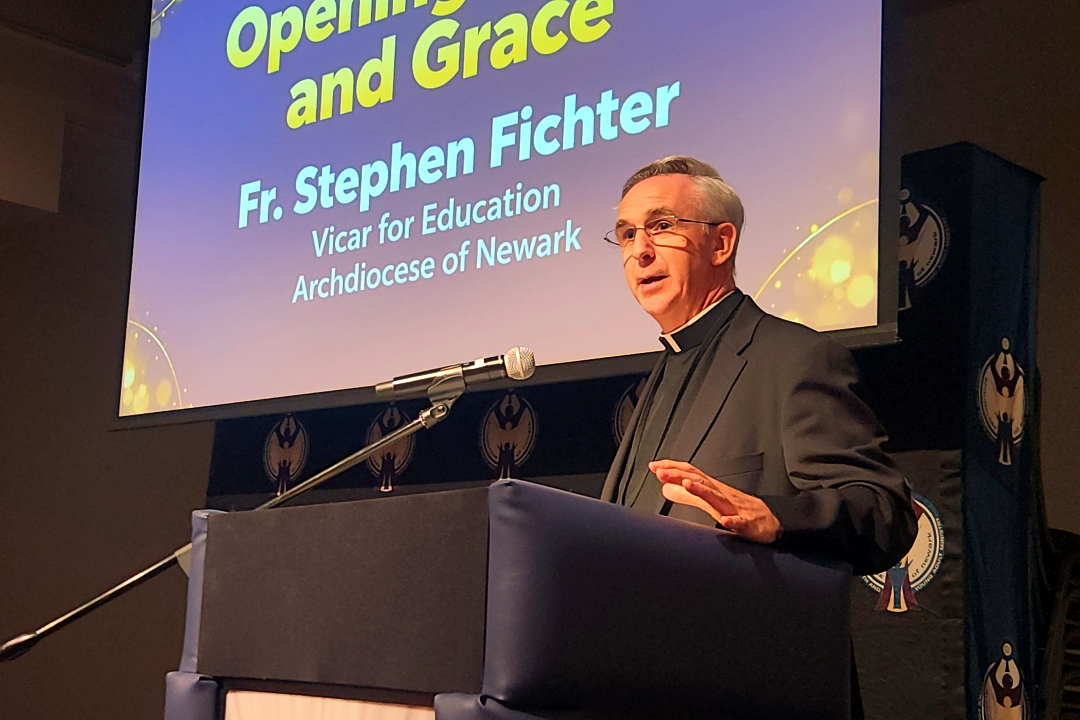 YMAD - Father Stephen Fichter addresses leaders