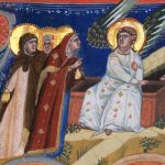 women at the tomb - illumated manuscript 1080